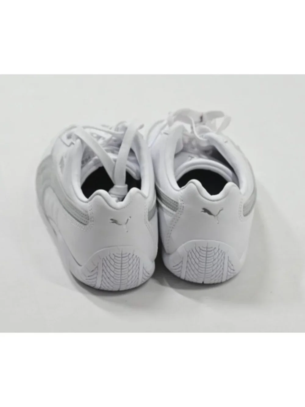 Puma Speedcat Leather Sneakers 403574-03 in Puma White Puma Silver